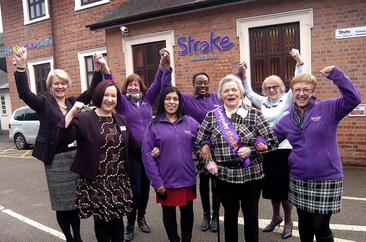 Joy For Bromsgrove Stroke Survivors And Their Families After County 