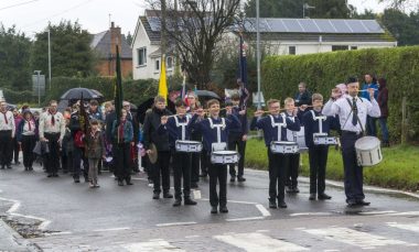 The parade in Catshill. Picture by Dave Webb. s