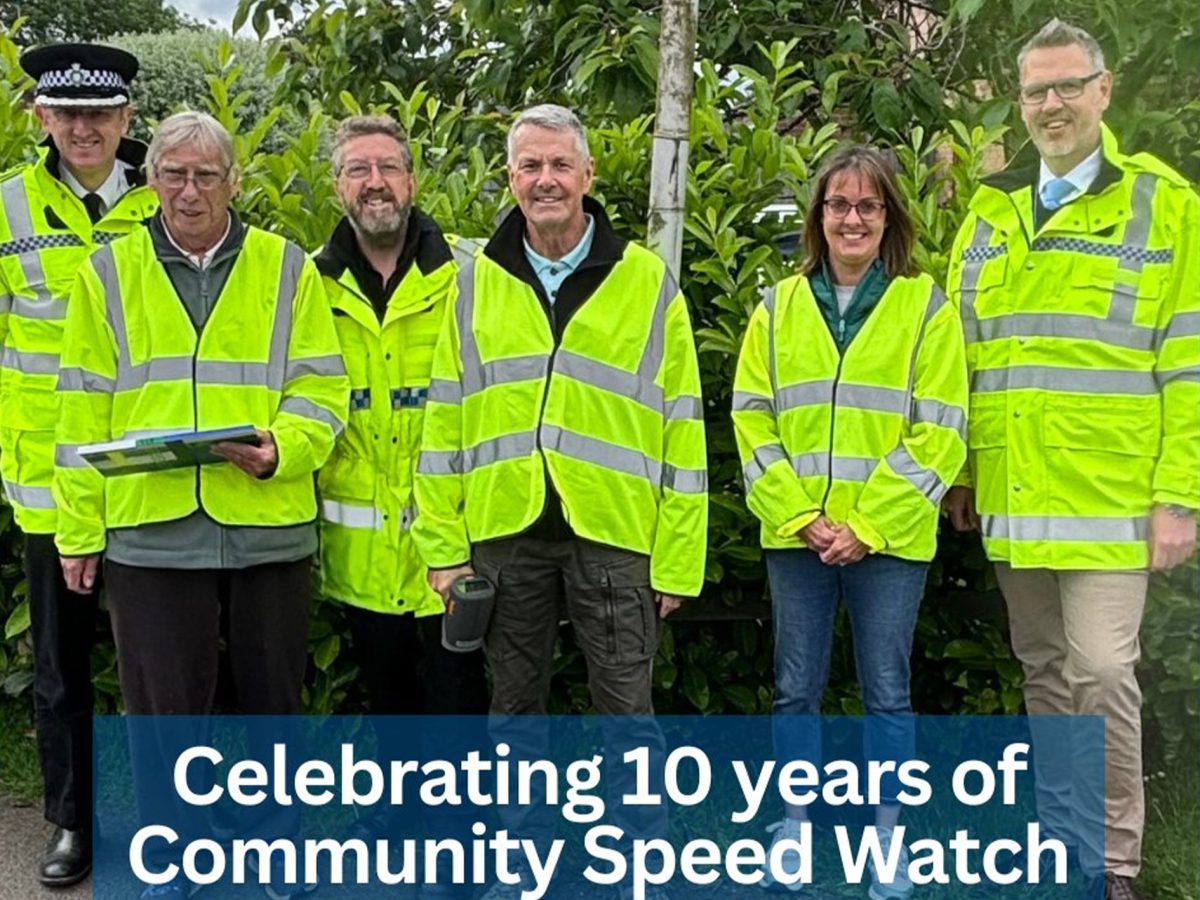 Celebrating 10 years of Community Speed Watch - The Bromsgrove Standard